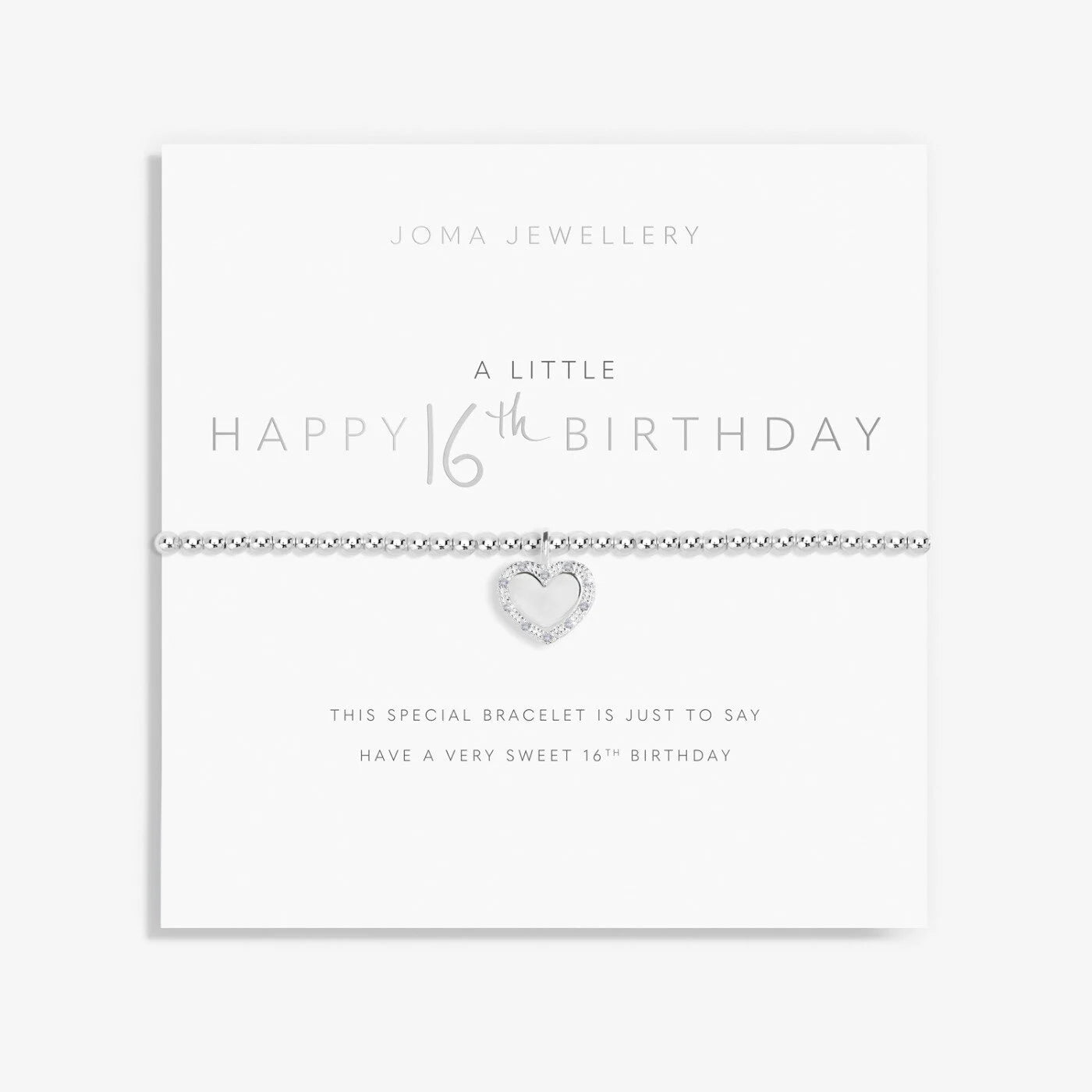 Joma A Little Happy Sweet 16th Birthday bracelet