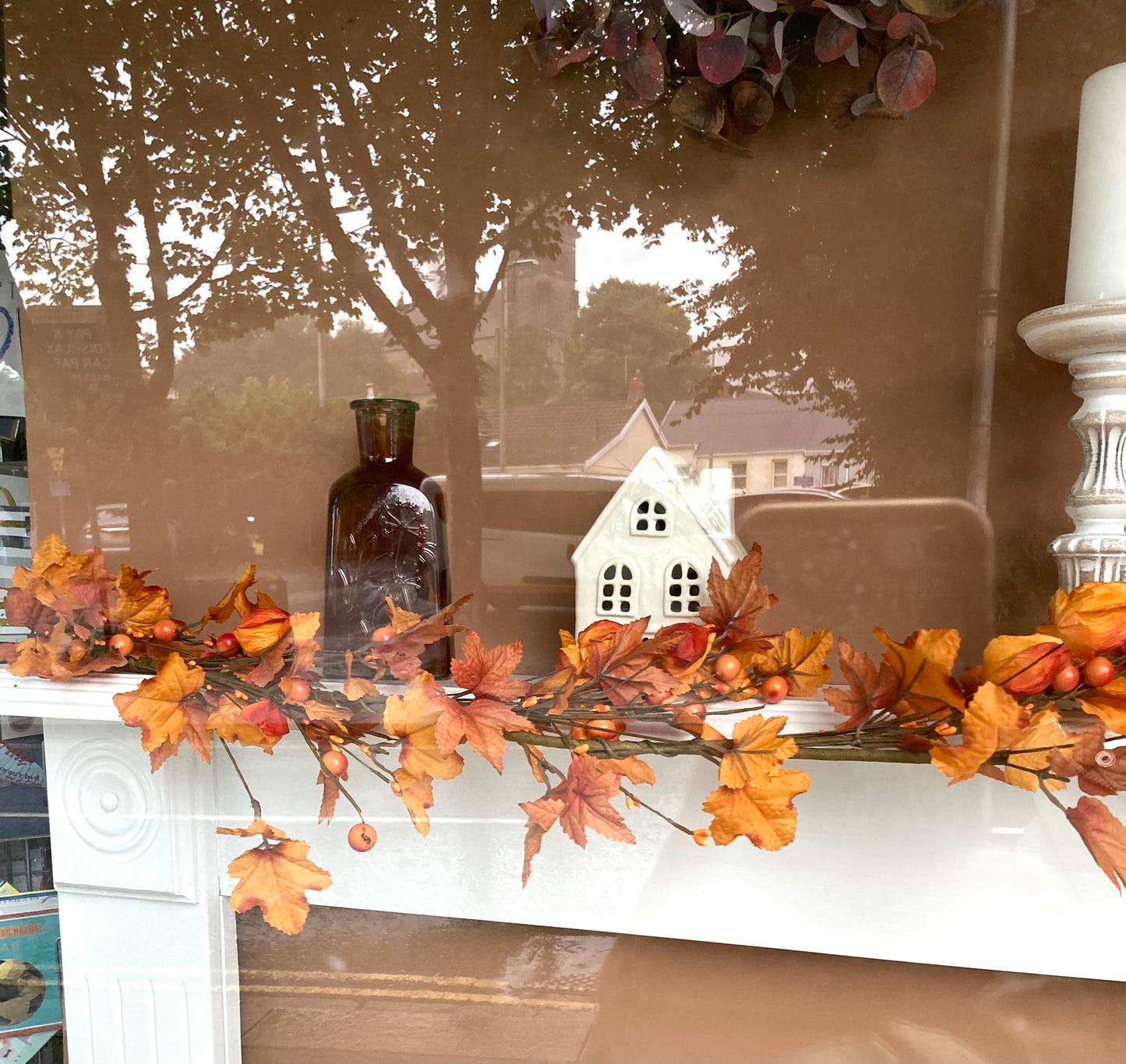 Autumn garland