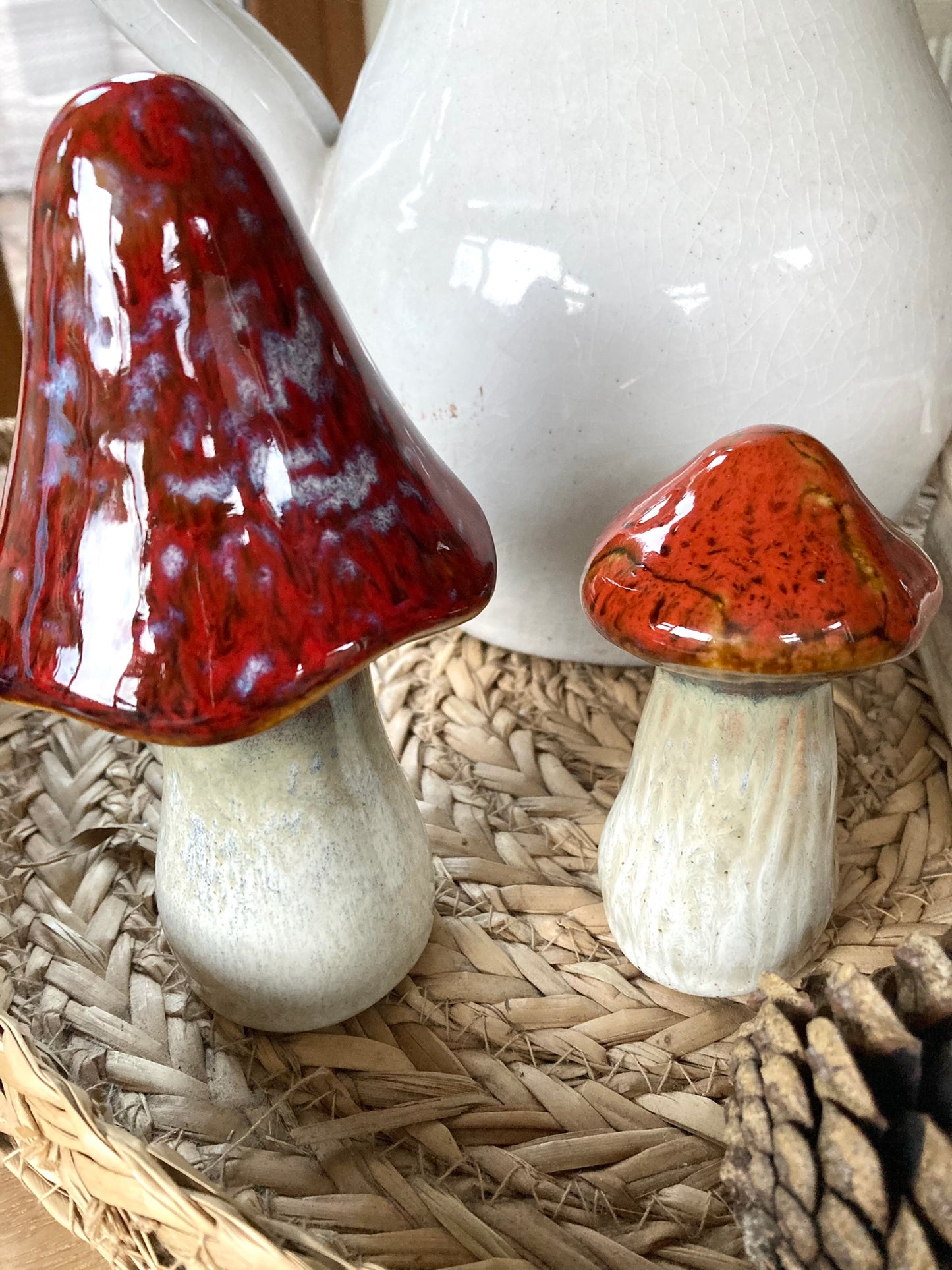 Ceramic mushroom - medium