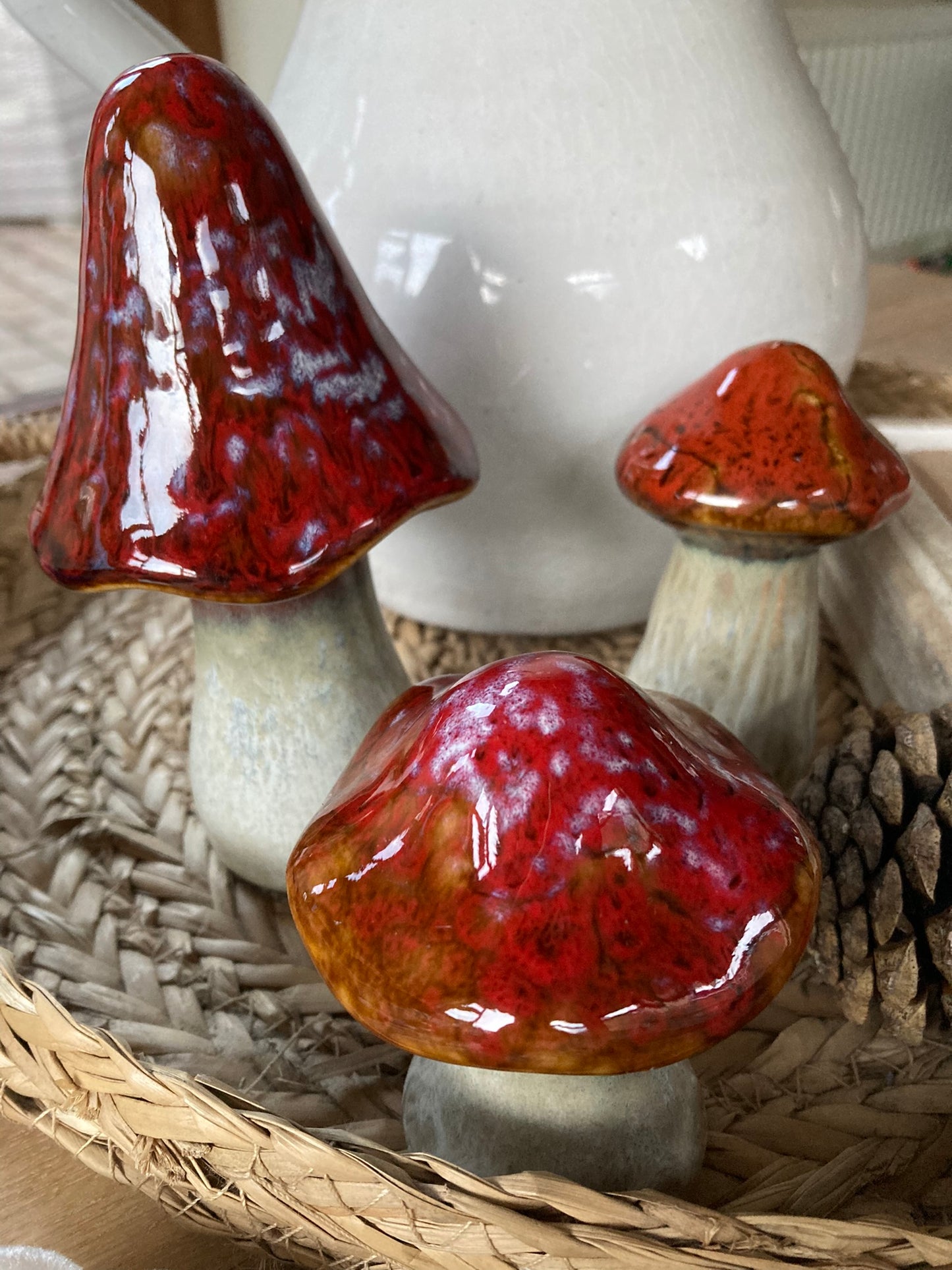 Ceramic mushroom - medium