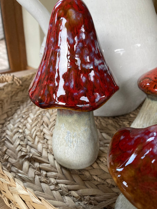 Ceramic mushroom - tall