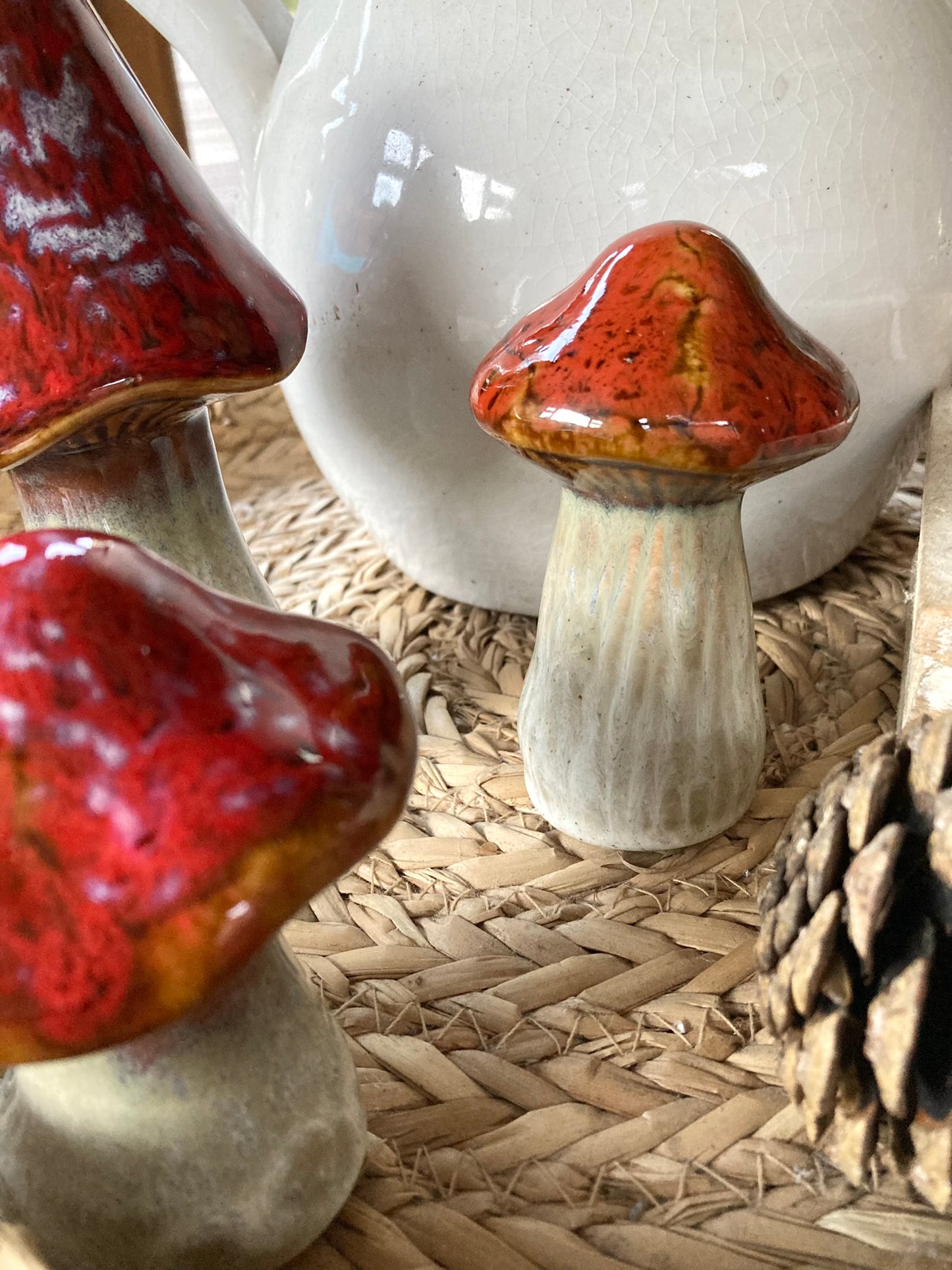 Ceramic mushroom - medium
