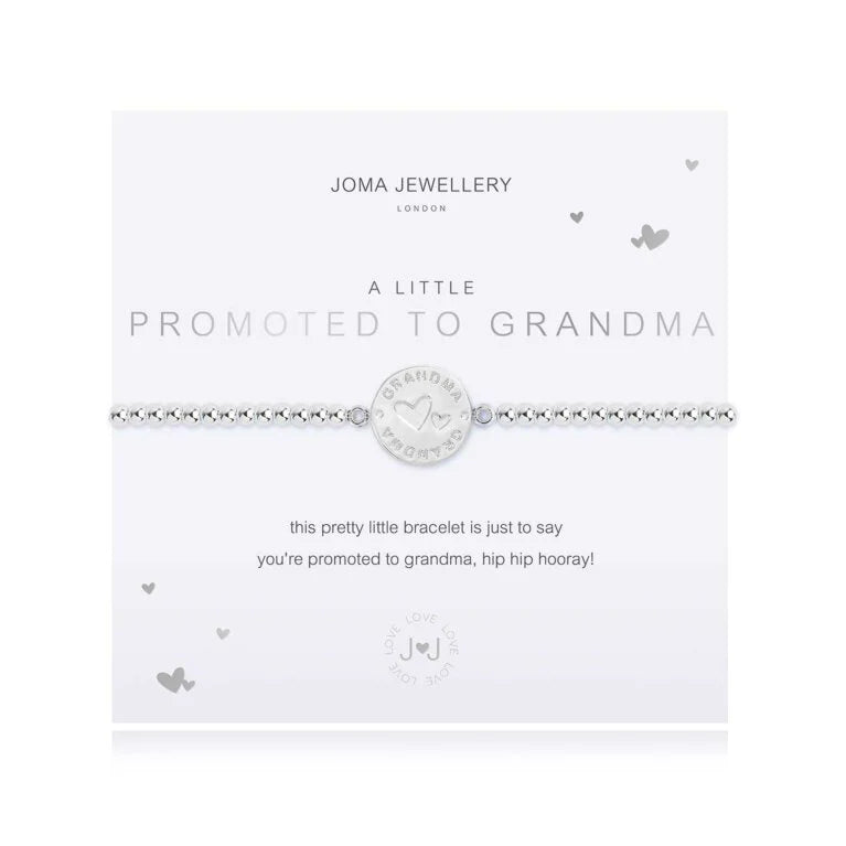 Joma 'A Little Promoted To Grandma' bracelet
