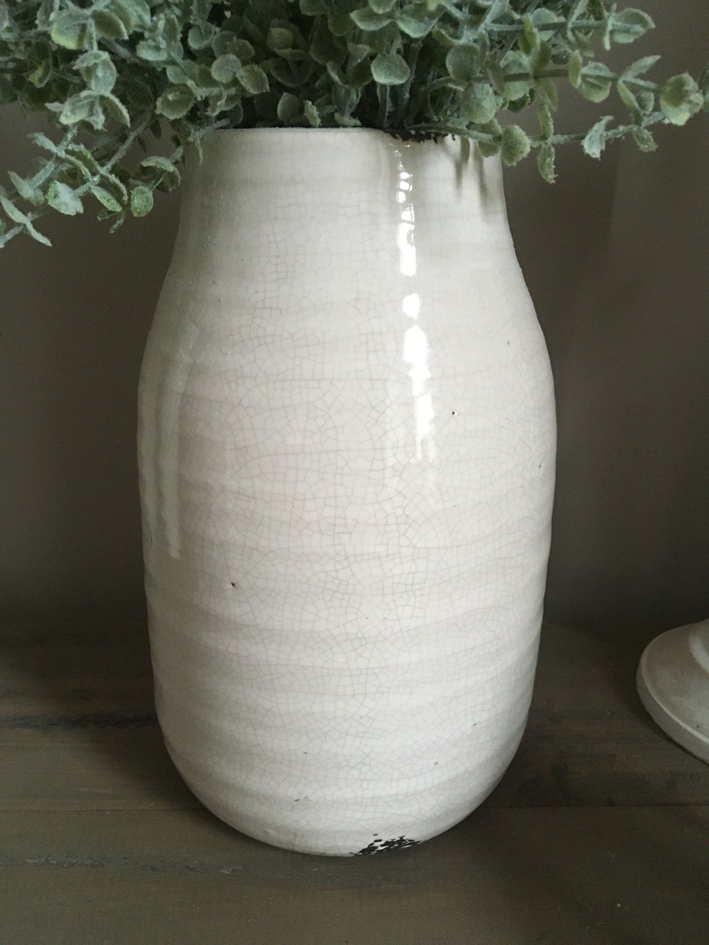 White vase