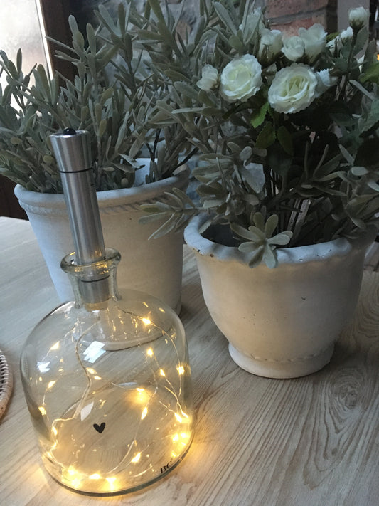 Glass Candle Holder
