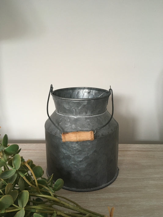 Zinc Milk Churn