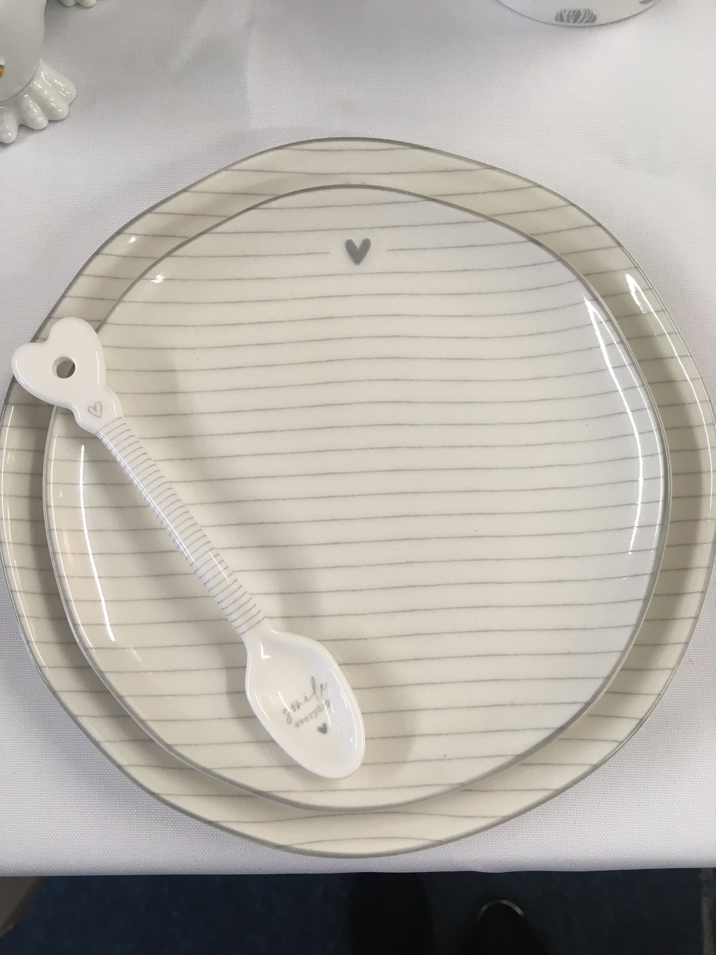 White China Plate