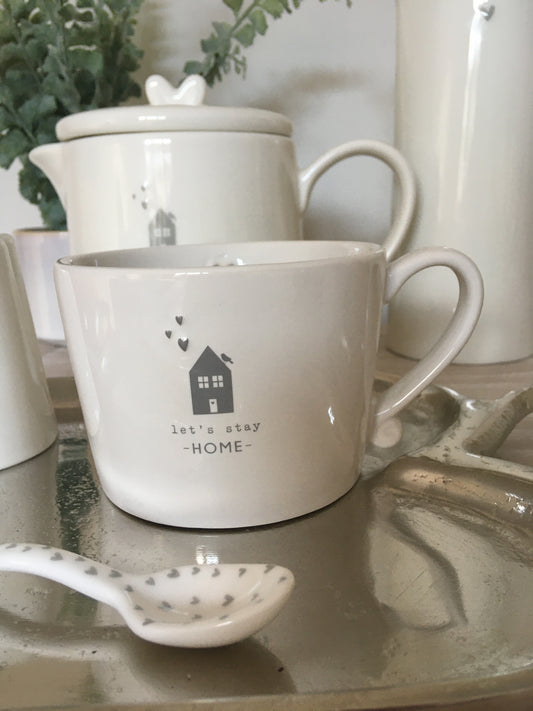 White China Mug