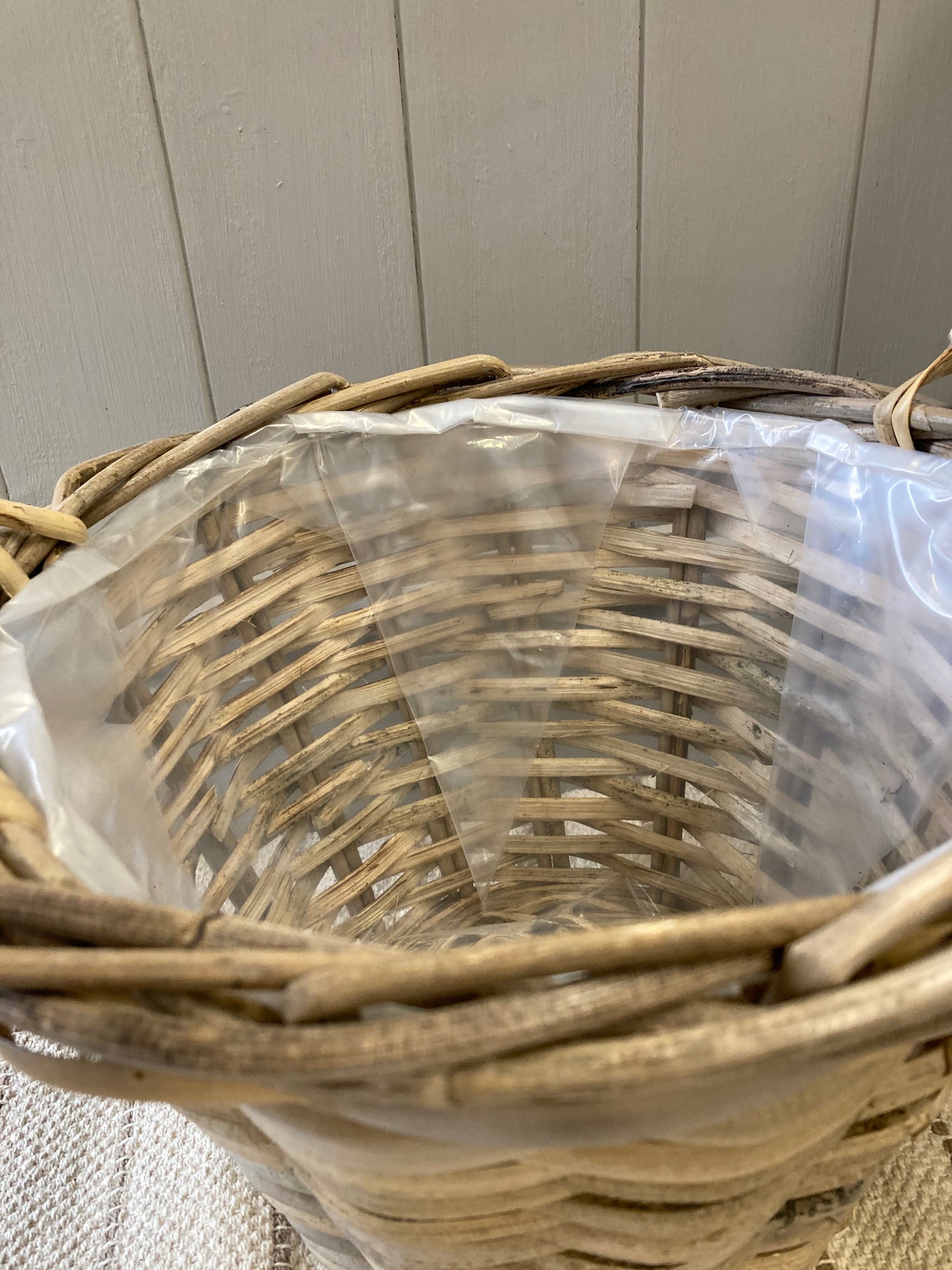 Round Rattan Basket