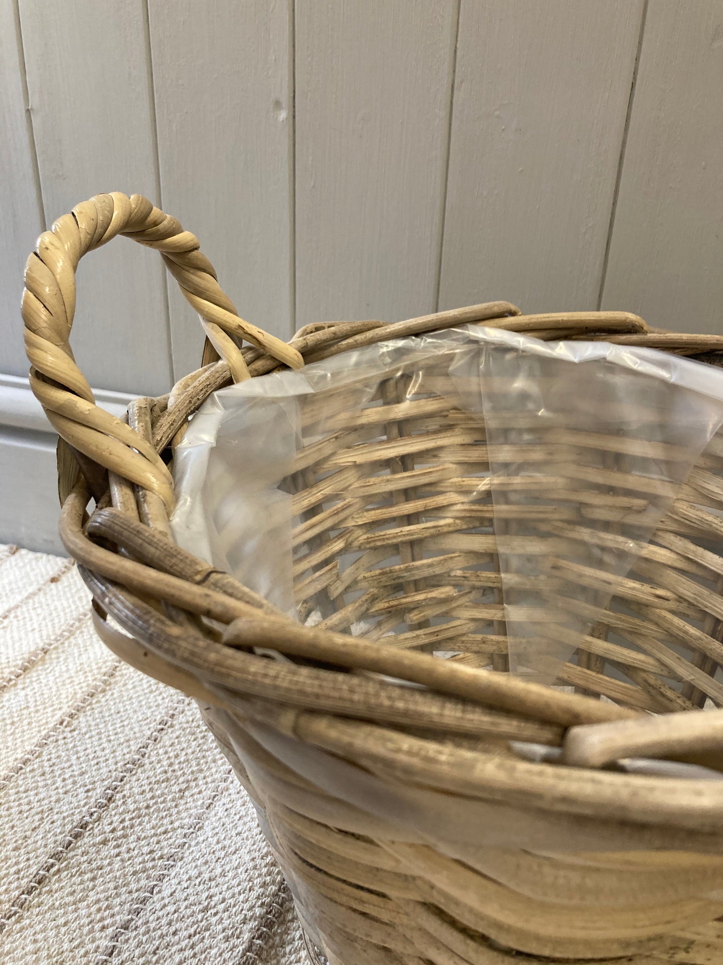 Round Rattan Basket