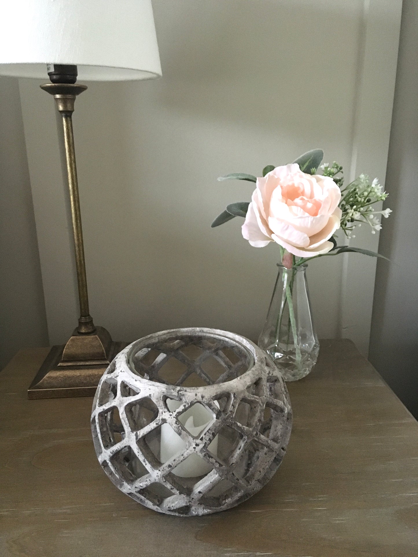 Lattice Hurricane Lantern