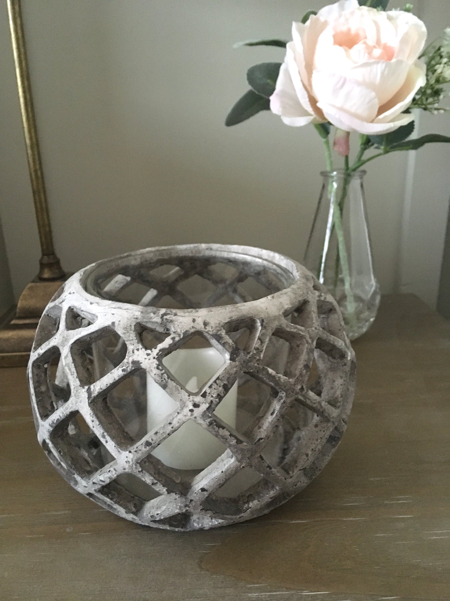 Lattice Hurricane Lantern