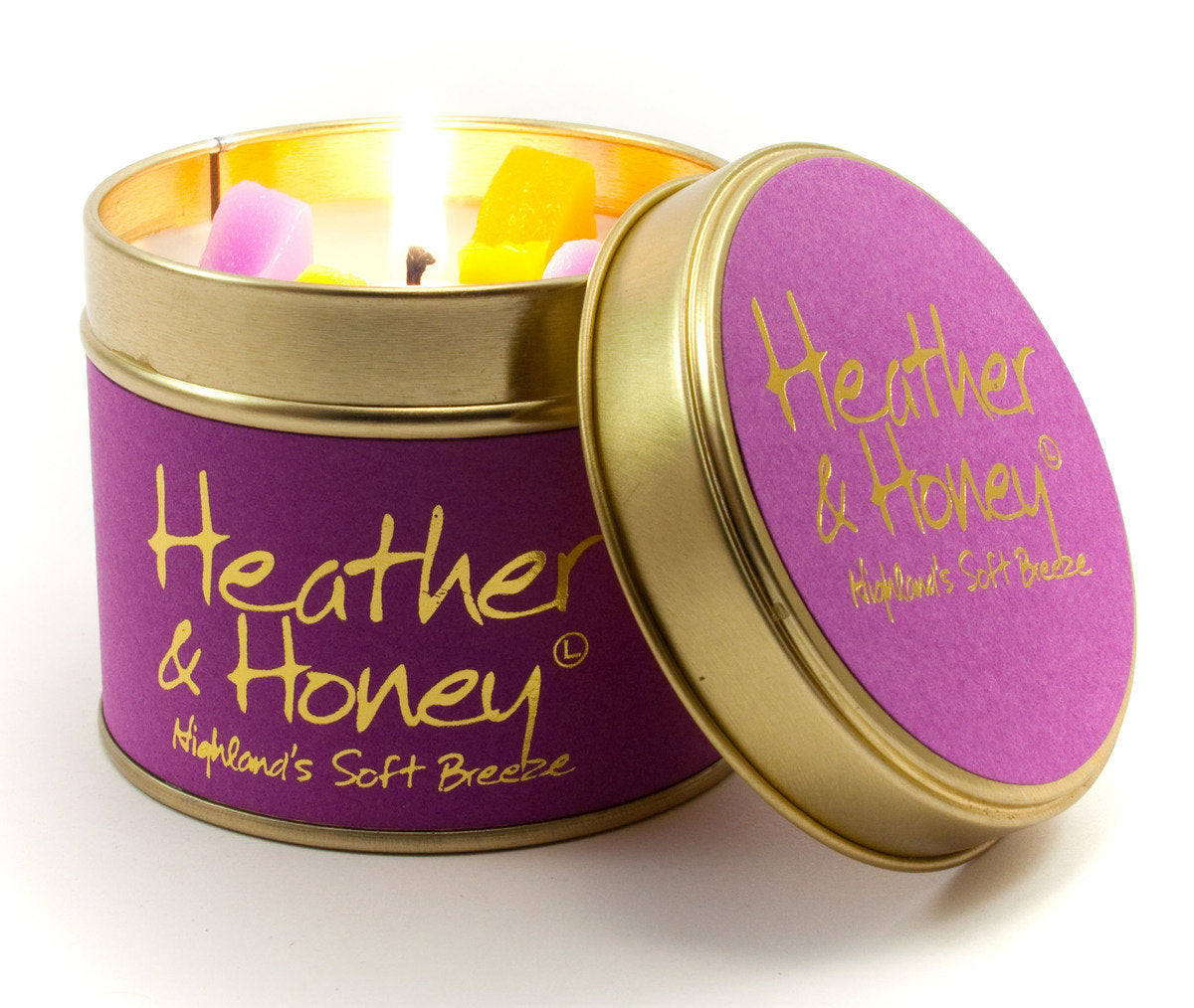 Lilyflame Heather & Honey TIn Candle