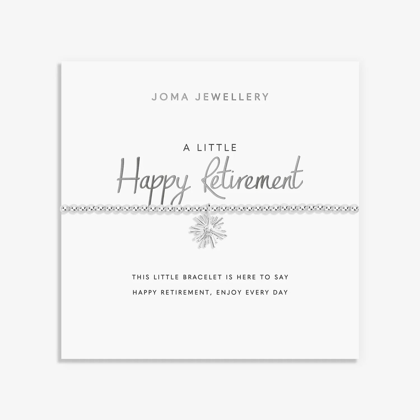 Joma A Little Retirement bracelet