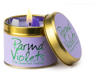 Lilyflame Parma Violet Tin Candle