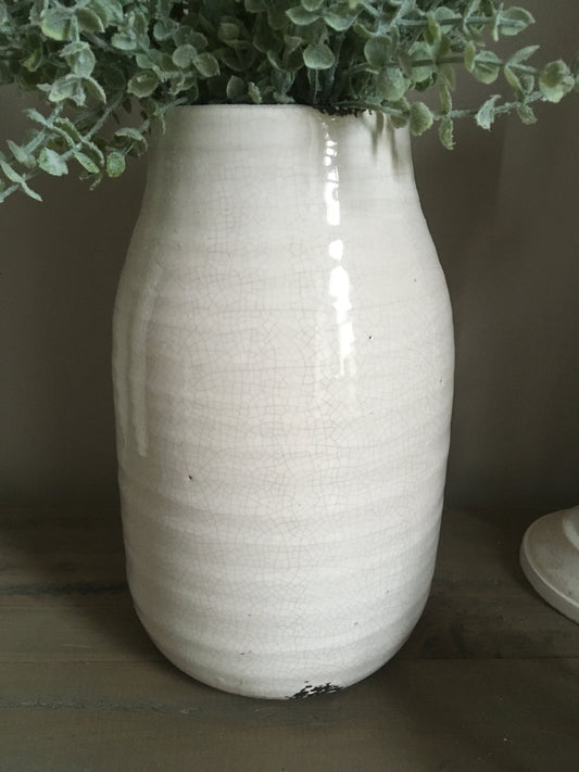 White vase
