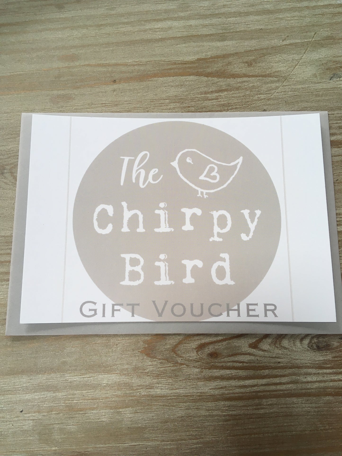The Chirpy Bird Gift Card