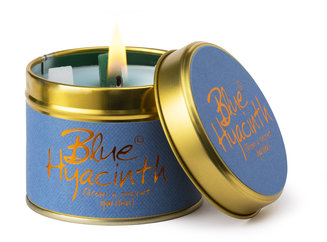 Lilyflame Blue Hyacinth Tin Candle