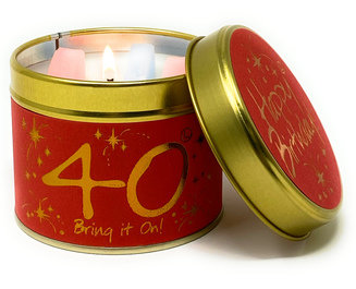 Lilyflame 40th candle